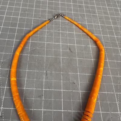 Sale Photo Thumbnail #144: Impressive. On Wire.  19"  Length. Nice. WEARABLE 