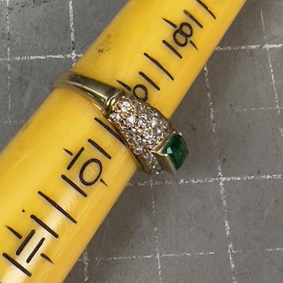 Sale Photo Thumbnail #293: Size 9 VERY PRETTY Small Diamonds.? Probably. 