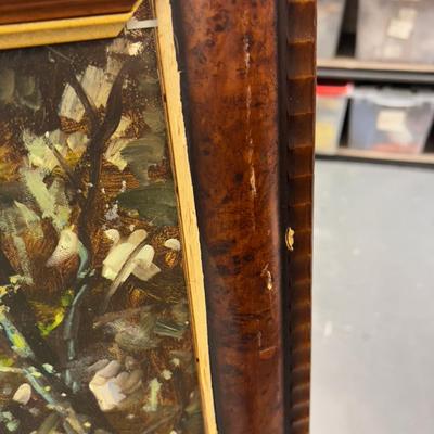 Sale Photo Thumbnail #485: Has a Damaged Frame. Measures 54 x 38 Came from the Cliff Lodge at Snowbird. 