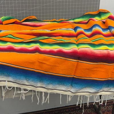 Sale Photo Thumbnail #585: Measures 40 x 72" Bright Colors. 