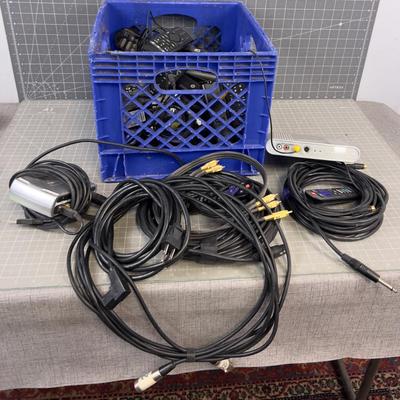 Sale Photo Thumbnail #686: WOW! Great if you need these items for your audio visual stuff 