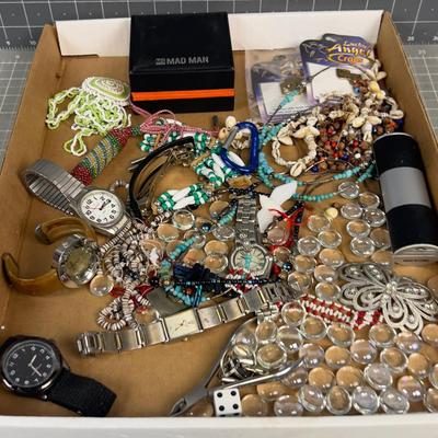 Sale Photo Thumbnail #838: Mixed Lot. Use. Wearable. 