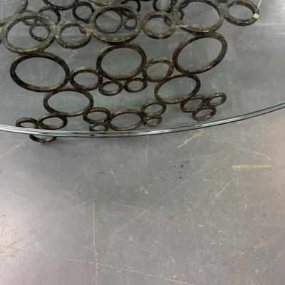 Sale Photo Thumbnail #1019: Used. Good Condition. Measures 58" X 38" X 16" Tall HEAVY!!! Bring 2 people to move the Glass. 
