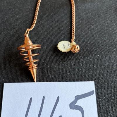 Copper Pendulum