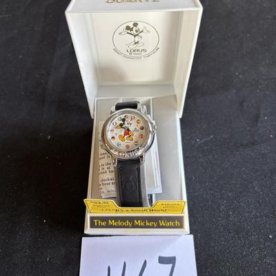 New In Box Lorus Mickey Mouse Watch
