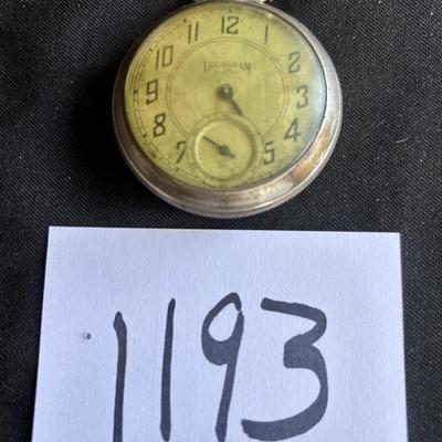Vintage Imgraham Pocket Watch