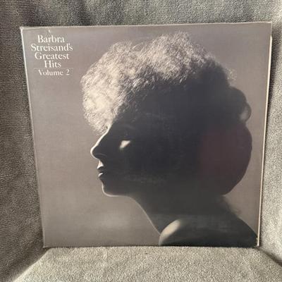 Sale Photo Thumbnail #348: Barbra Streisand's Greatest Hits Volume 2. 
Details about this album include:
Artist: Barbra Streisand.
Release Date: November 15, 1978, by Columbia Records.
Content: This album compiles ten successful singles from Streisand's 1970s releases. It includes 