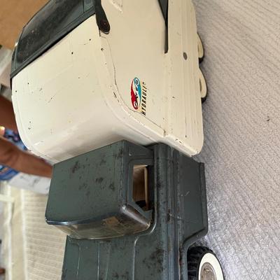 Vintage Structo Trash Truck