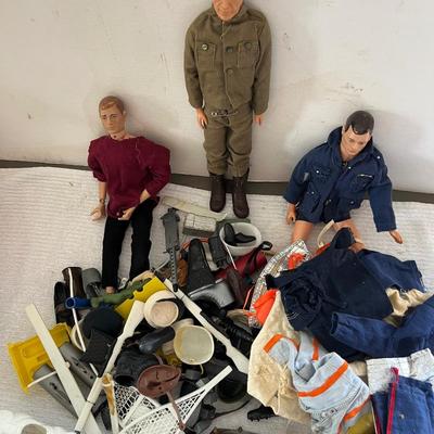 GI Joe Action Figurines Lot