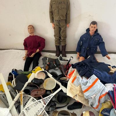 GI Joe Action Figurines Lot