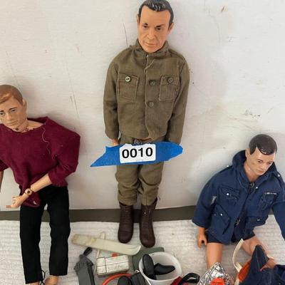 GI Joe Action Figurines Lot