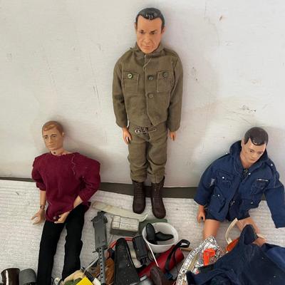 GI Joe Action Figurines Lot
