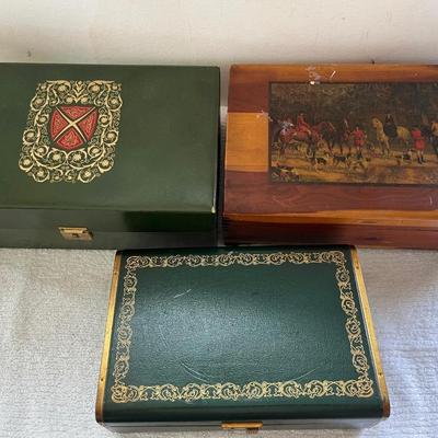 Jewelry Boxes Lot