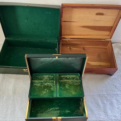 Jewelry Boxes Lot