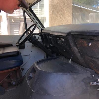 Old Dodge van