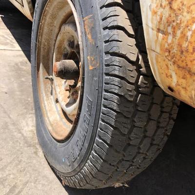 Old Dodge van