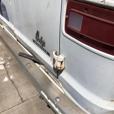 Old Dodge van