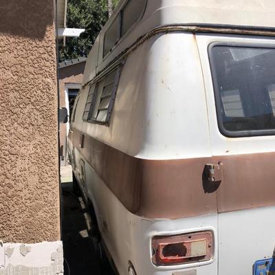 Old Dodge van