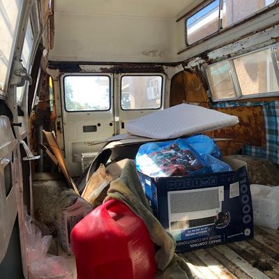 Old Dodge van