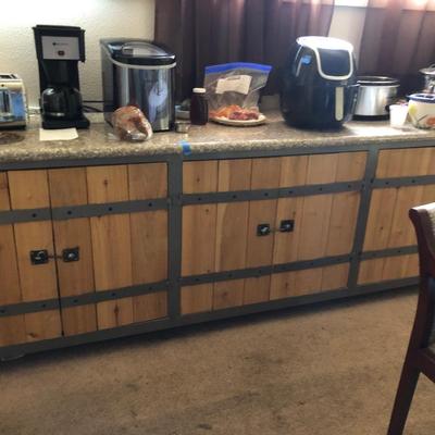Farmhouse buffet/bar handmade