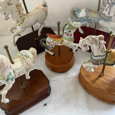 Carousel Horse Music Box Lot
