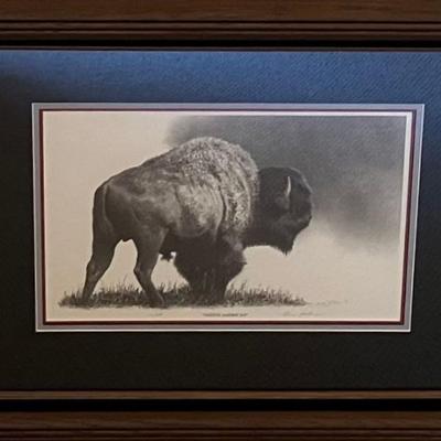Sale Photo Thumbnail #115: # 17 of 300.
Measures 18" x 22".