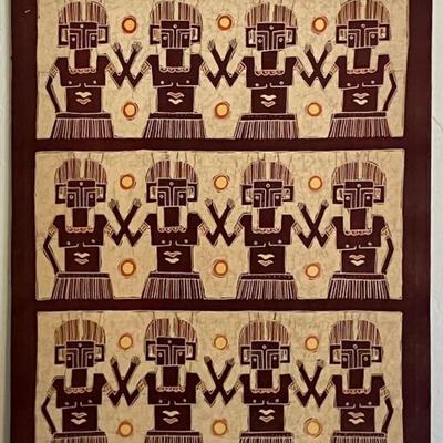 Sale Photo Thumbnail #175: Measures 34 inches high and 25 inches wide.