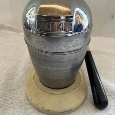 Vintage Juice King Juicer