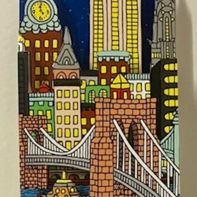 Sale Photo Thumbnail #187: 1) Trains, boats & bumps #42 of 450, measures 18" x 22"
2) Statue of Liberty # 67 of 350, measures 14" x 14"
3) New York City Memories # 120 of 450, measure 16" x 16"
 Minor wear on frames
