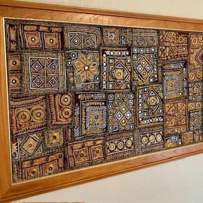 Sale Photo Thumbnail #194: Measures 36 inches high and 24 inches wide.
Can be be hung horizontally or vertically.
