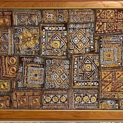 Sale Photo Thumbnail #193: Measures 36 inches high and 24 inches wide.
Can be be hung horizontally or vertically.