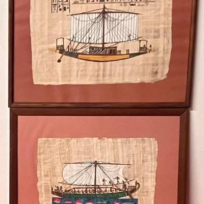 Sale Photo Thumbnail #197: Each piece measures 19 inches high and 23 inches wide.