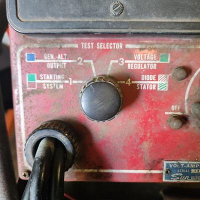 Sun Electric Volt Ampere Tester Vat-28 untested