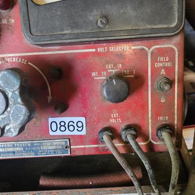 Sun Electric Volt Ampere Tester Vat-28 untested