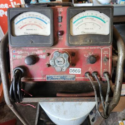 Sun Electric Volt Ampere Tester Vat-28 untested