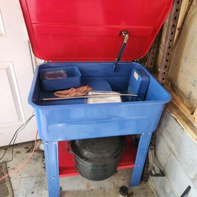 20 Gallon Car Parts Washer with Pump by Central Machinery