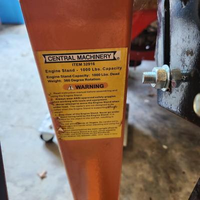 Central Machinery Engine Stand 1000 lbs