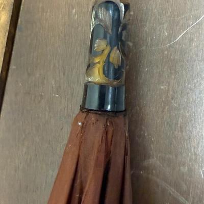 Sale Photo Thumbnail #369: Brown one has large rip that couldn't be captured in photos without making it worse. The red one is in better shape, but still wood need some repair. They are super cool just the way they are, though.