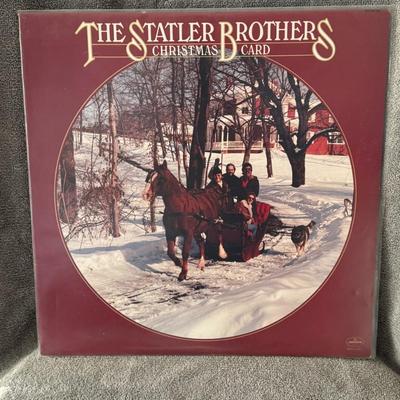 Sale Photo Thumbnail #350: "Christmas Card" by The Statler Brothers. 
Here's some information about this album:
Artist: The Statler Brothers, a popular American country music vocal group known for their smooth harmonies.
Album Title: Christmas Card.
Release Year: The album was orig