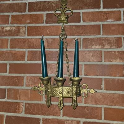 Candle sconces. Medieval theme.