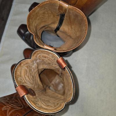 Two pair of men's boots