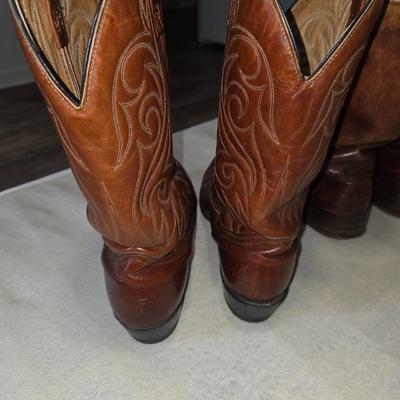 Two pair of men's boots