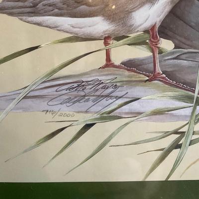 PR411 Signed Art LaMay #716/2000 Poster "Easton Homecoming" Waterfowl Festival 2000