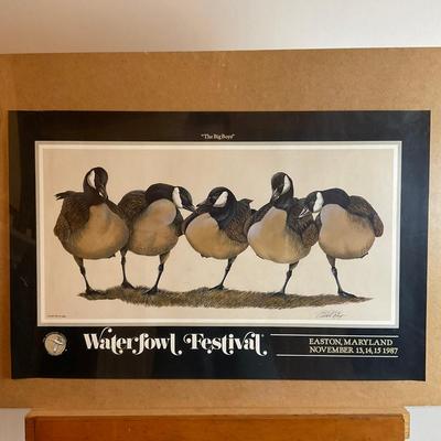 PR412 Two Art LaMay Posters "The Big Boys" & The Bad Boys" 1987-1988 One Signed