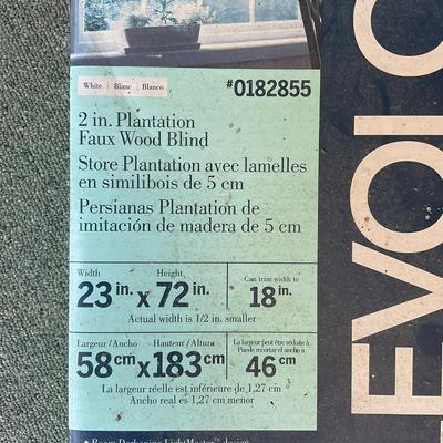G441 Levolor 2" PLantation Faux Wood BLind