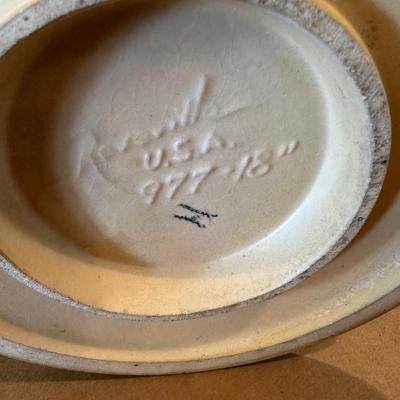 Decor - Roseville ArtPottery Bleeding Heart Floor Vase 977-18" Repaired