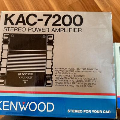 Vintage Old School Kenwood Car Stereo Lot - Unopened!