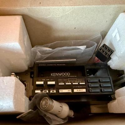 Vintage Old School Kenwood Car Stereo Lot - Unopened!
