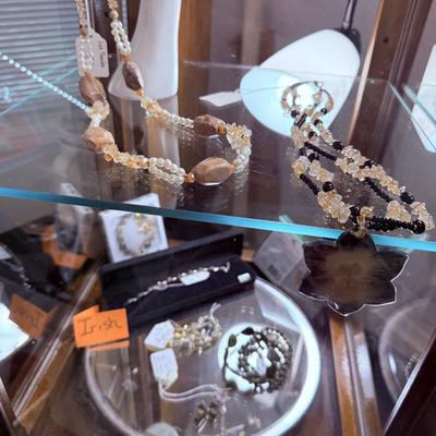 Sale Photo Thumbnail #8: Lot 1: Jewelry Selection (Right Side)

- Tables, table cloth, display pcs, display cases are not included. Lights aren’t included. 

NO CHERRY PICKING or taking ONLY the items you want and leaving the rest! Please arrive with enough time to load. Bring 
