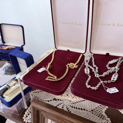 Sale Photo Thumbnail #13: Lot 1: Jewelry Selection (Right Side)

- Tables, table cloth, display pcs, display cases are not included. Lights aren’t included. 

NO CHERRY PICKING or taking ONLY the items you want and leaving the rest! Please arrive with enough time to load. Bring 
